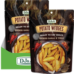 DJ&A Potato Wedges Smoked Garlic & Chilli 9x100g