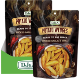 DJ&A Potato Wedges Smoked Garlic & Chilli 9x100g