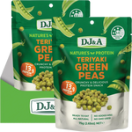 DJ&A Nature's Protein Teriyaki Green Peas 12x75g