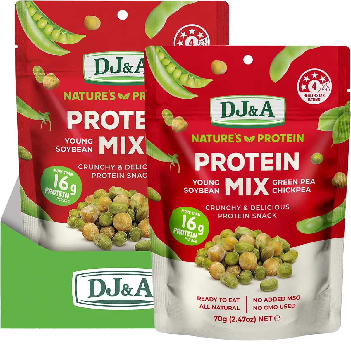 DJ&A Nature's Protein Mix 12x70g