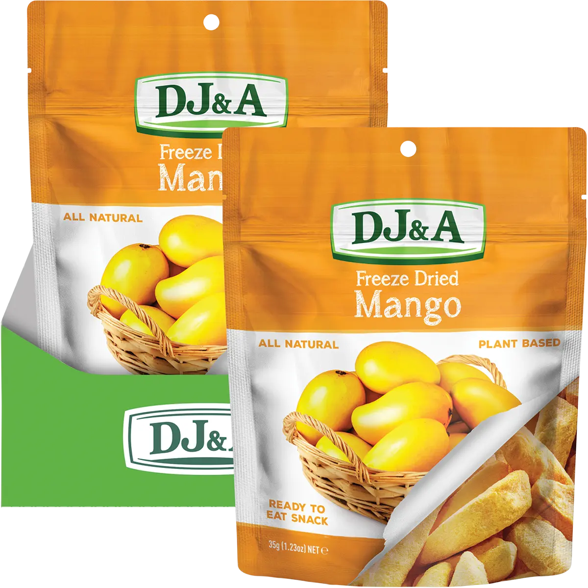 DJ&A Freeze Dried Mango 10x35g