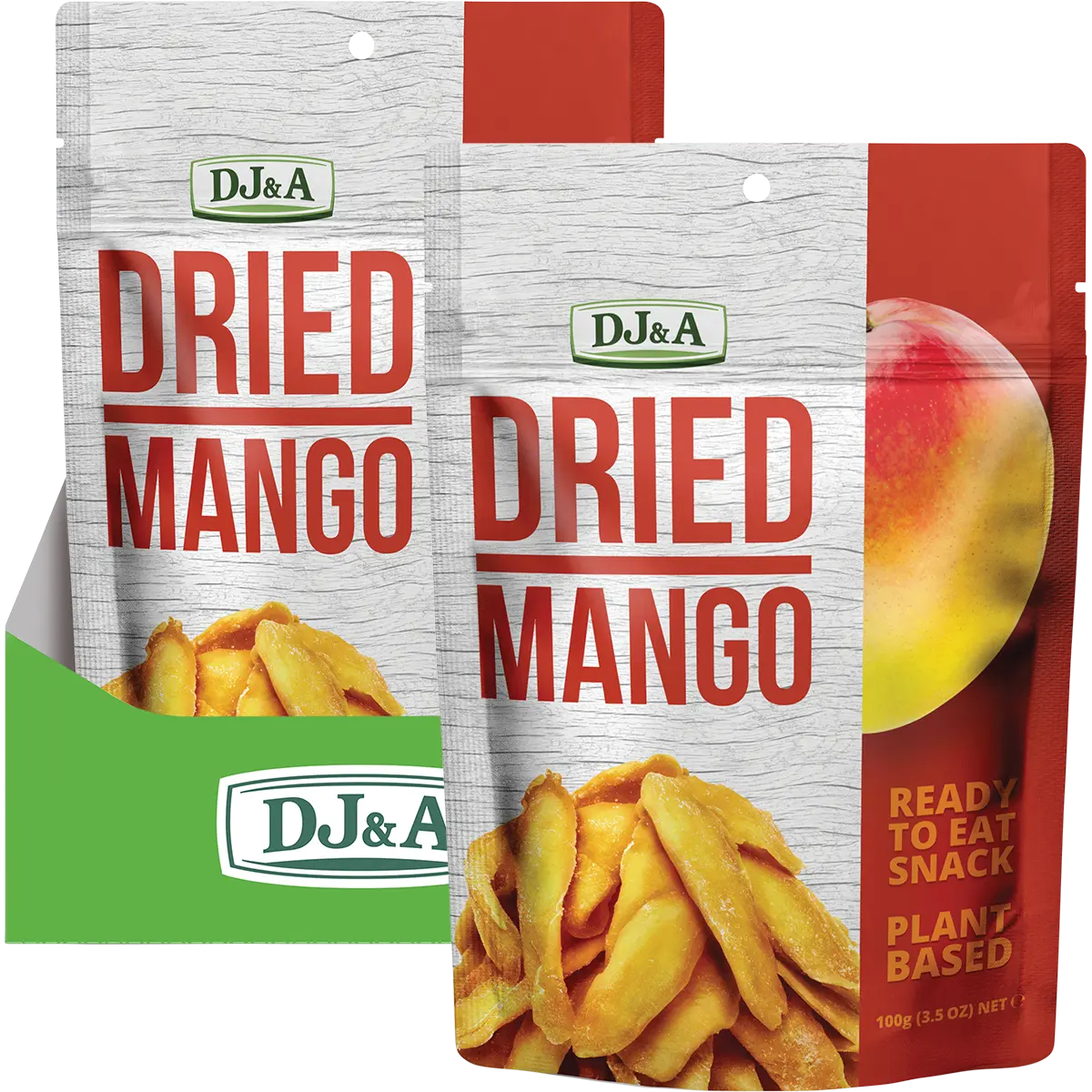 DJ&A Dried Mango 10x100g
