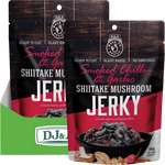 DJ&A Shiitake Mushroom Jerky Smoked Chilli & Garlic 12x60g