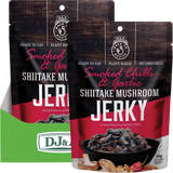 DJ&A Shiitake Mushroom Jerky Smoked Chilli & Garlic 12x60g