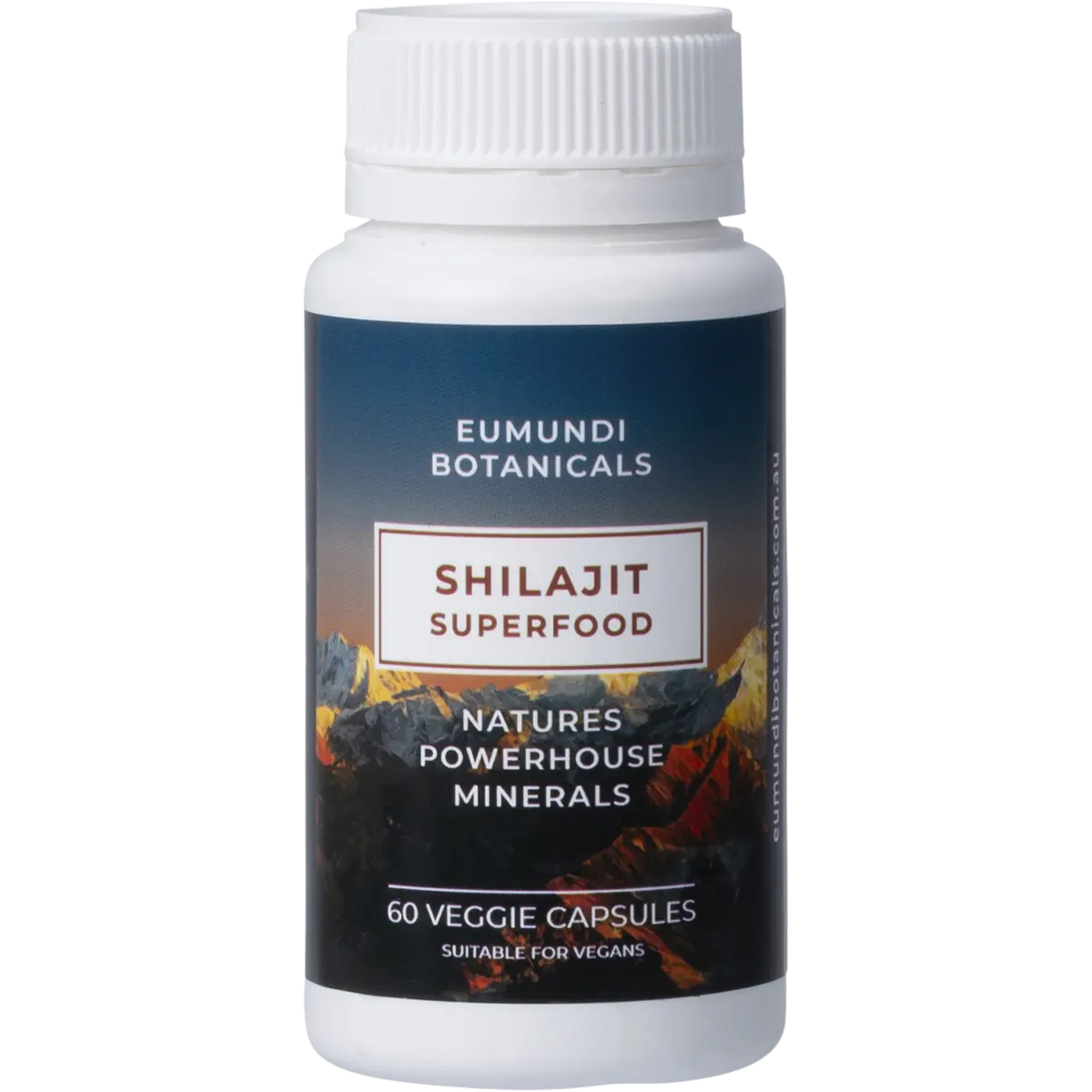 Eumundi Botanicals Shilajit 60 Caps