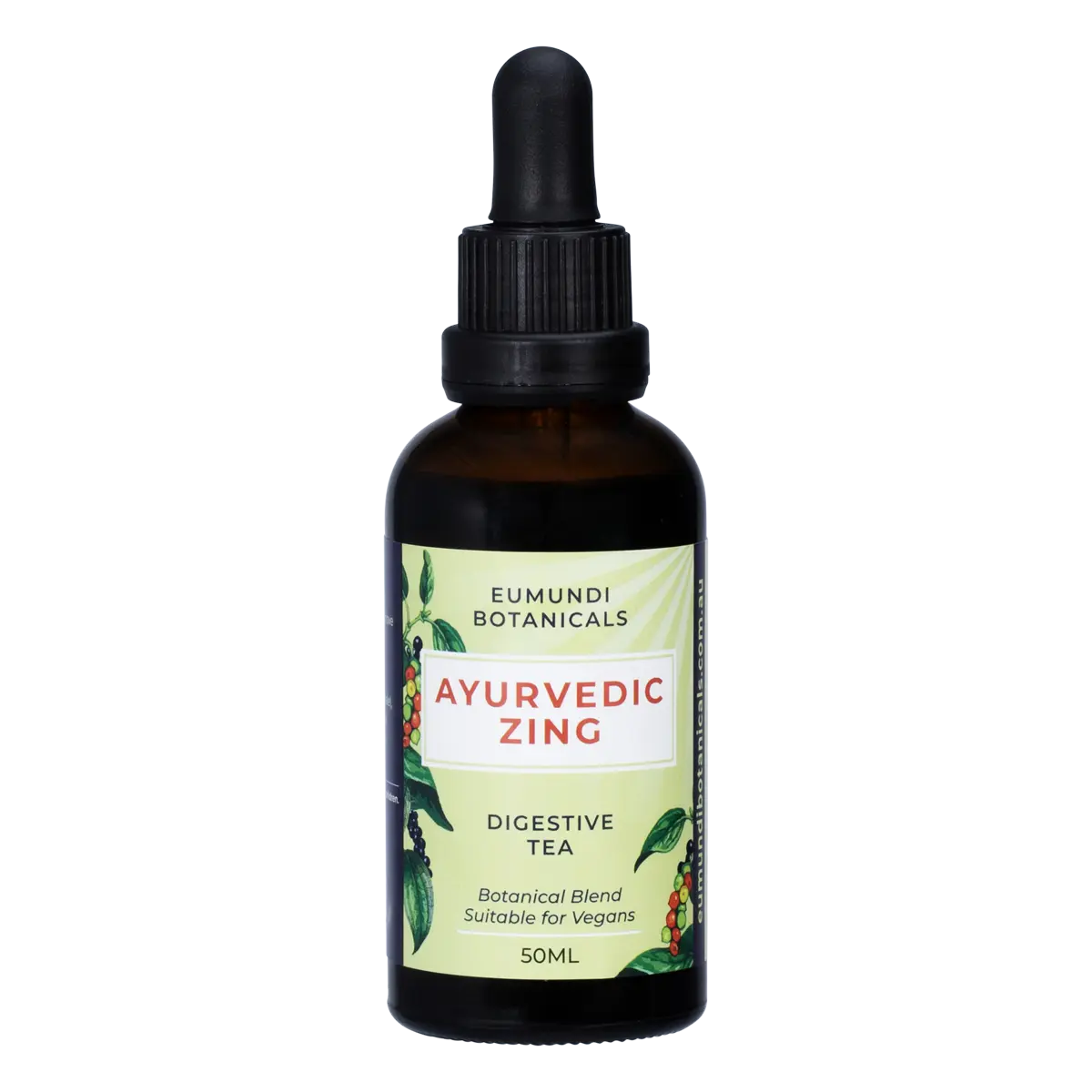 Eumundi Botanicals Ayurvedic Zing Digestive Tea 50ml