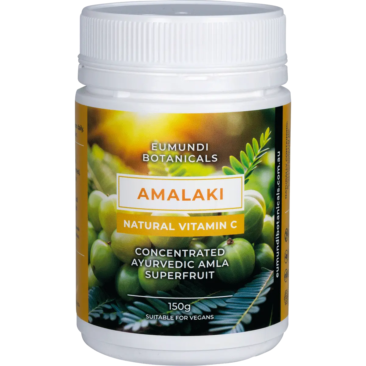 Eumundi Botanicals Amalaki Natural Vitamin C Powder 150g
