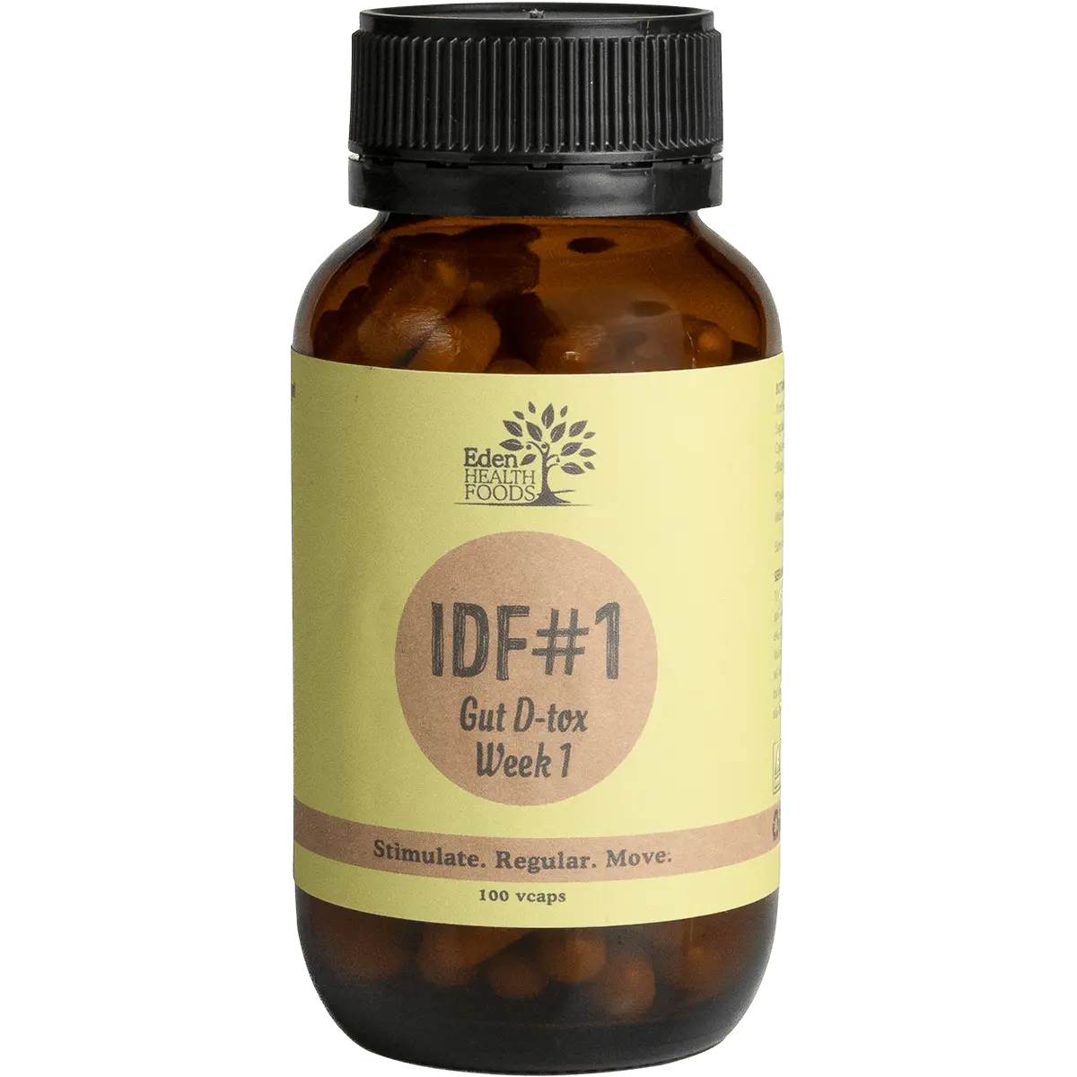 Eden Healthfoods IDF#1 Gut D-tox Week 1 VegeCaps 100 Caps