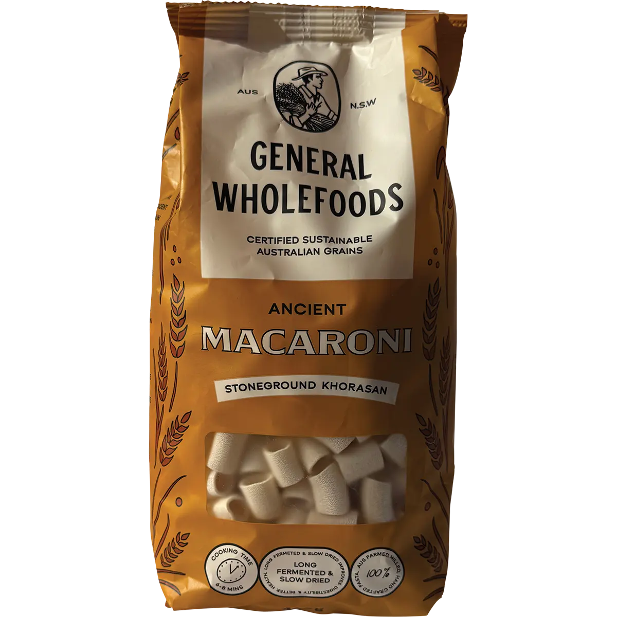 General Wholefoods Khorasan Pasta Macaroni 400g