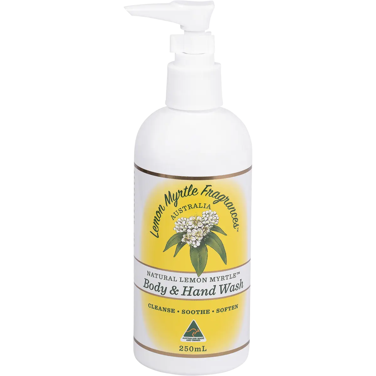 Lemon Myrtle Fragrances Body & Hand Wash 250ml