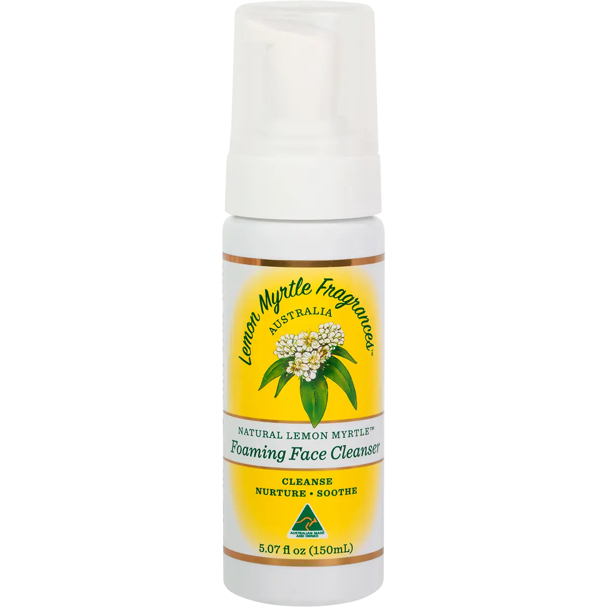 Lemon Myrtle Fragrances Foaming Face Cleanser 150ml