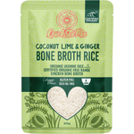 Love My Earth Quick Stix Mix Organic Bone Broth Rice Coco Lime Ginger 200g
