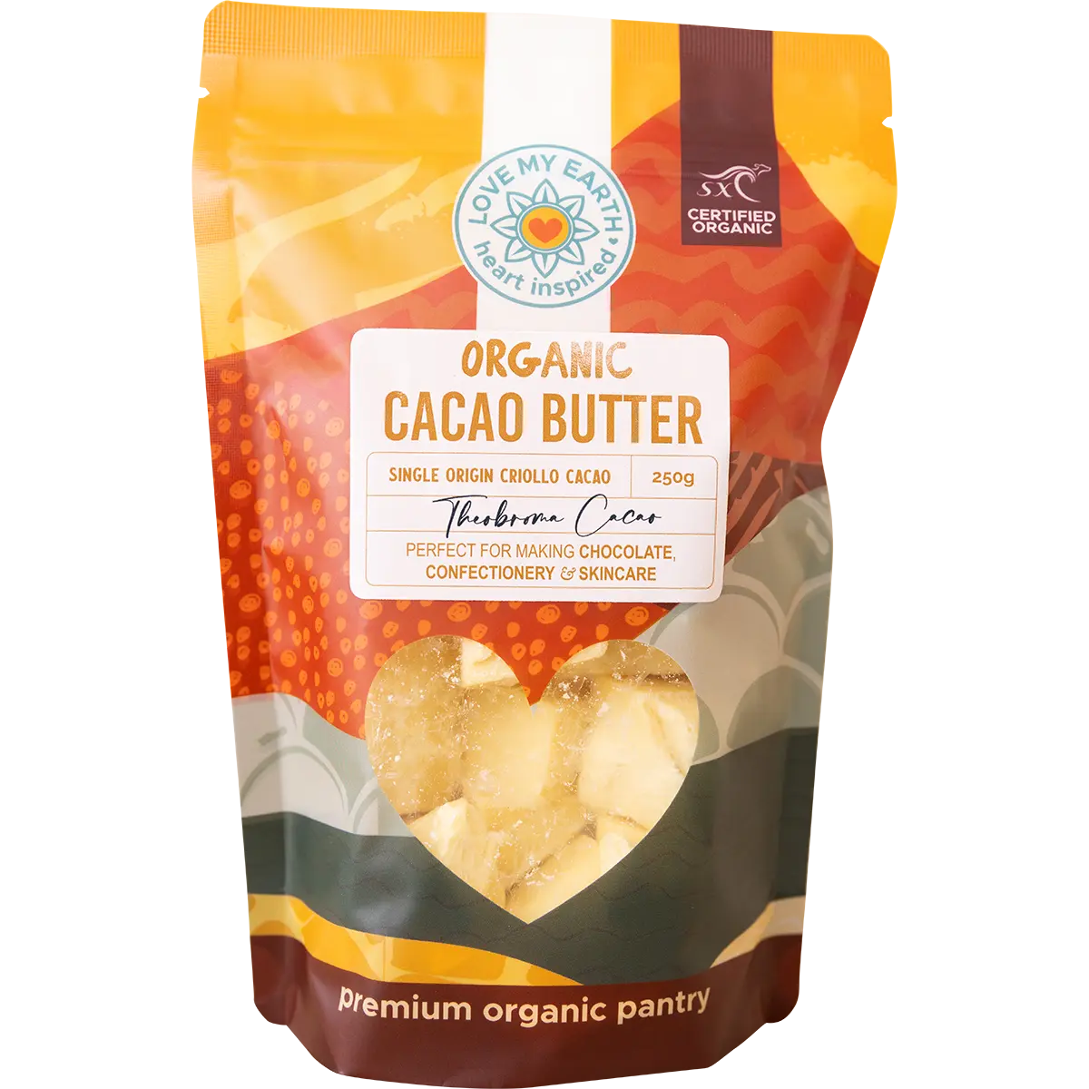 Love My Earth Organic Cacao Butter 250g