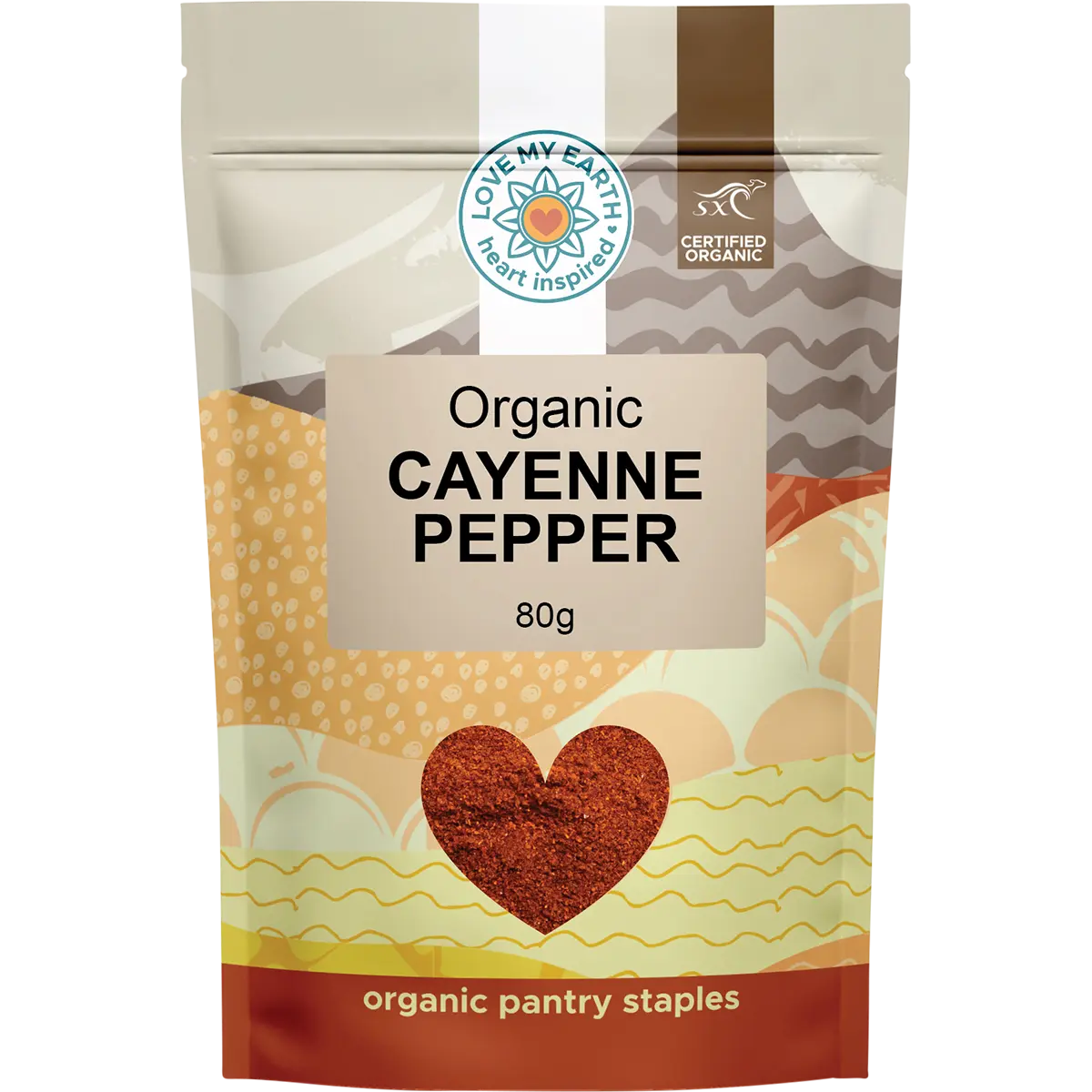 Love My Earth Organic Cayenne Pepper 80g