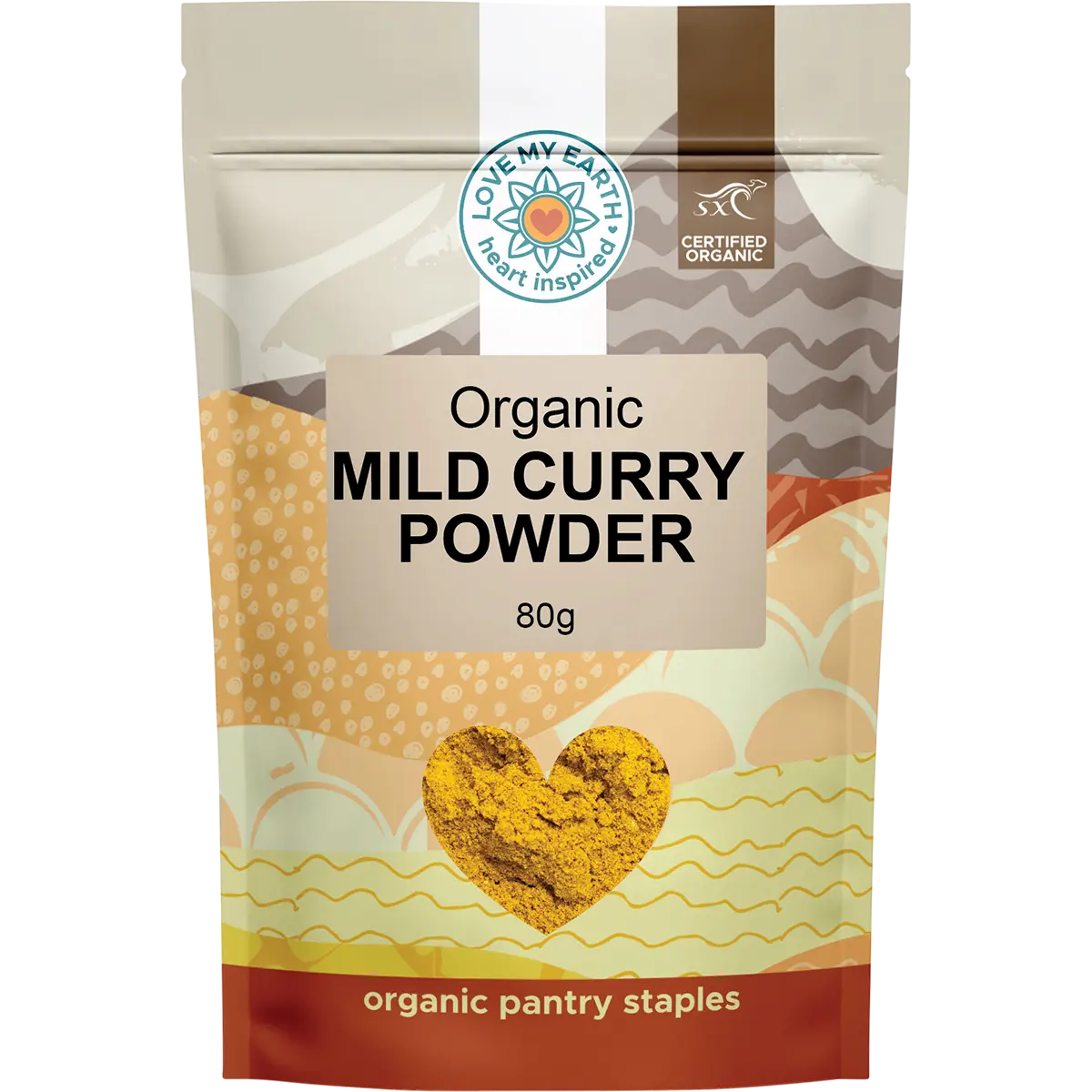 Love My Earth Organic Mild Curry Powder 80g