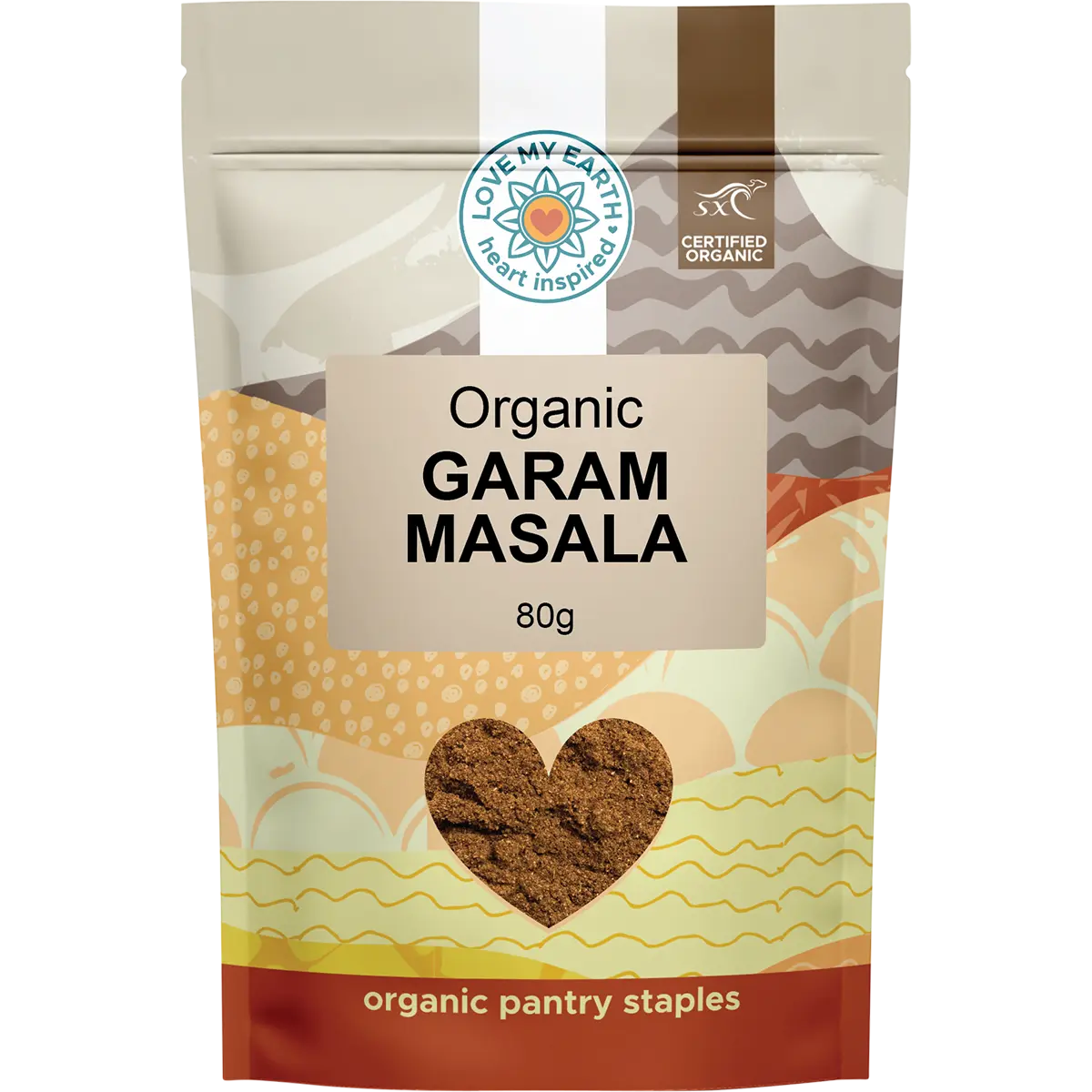 Love My Earth Organic Garam Masala 80g