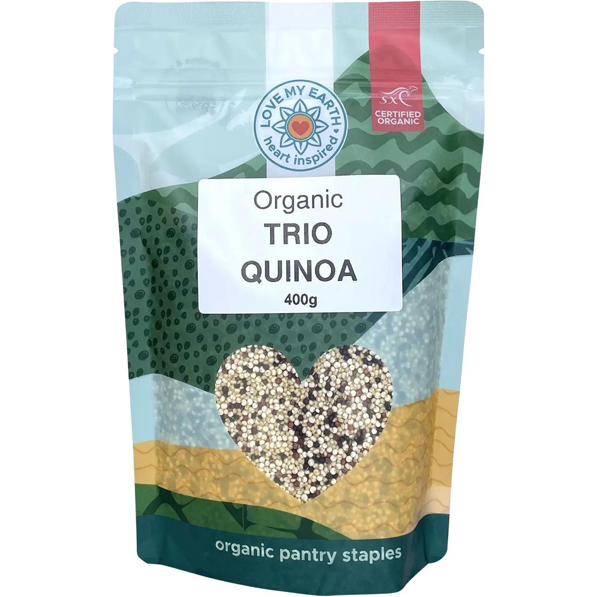 Love My Earth Organic Trio Quinoa 400g