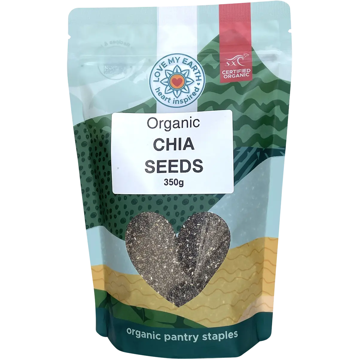 Love My Earth Organic Chia Seeds 350g