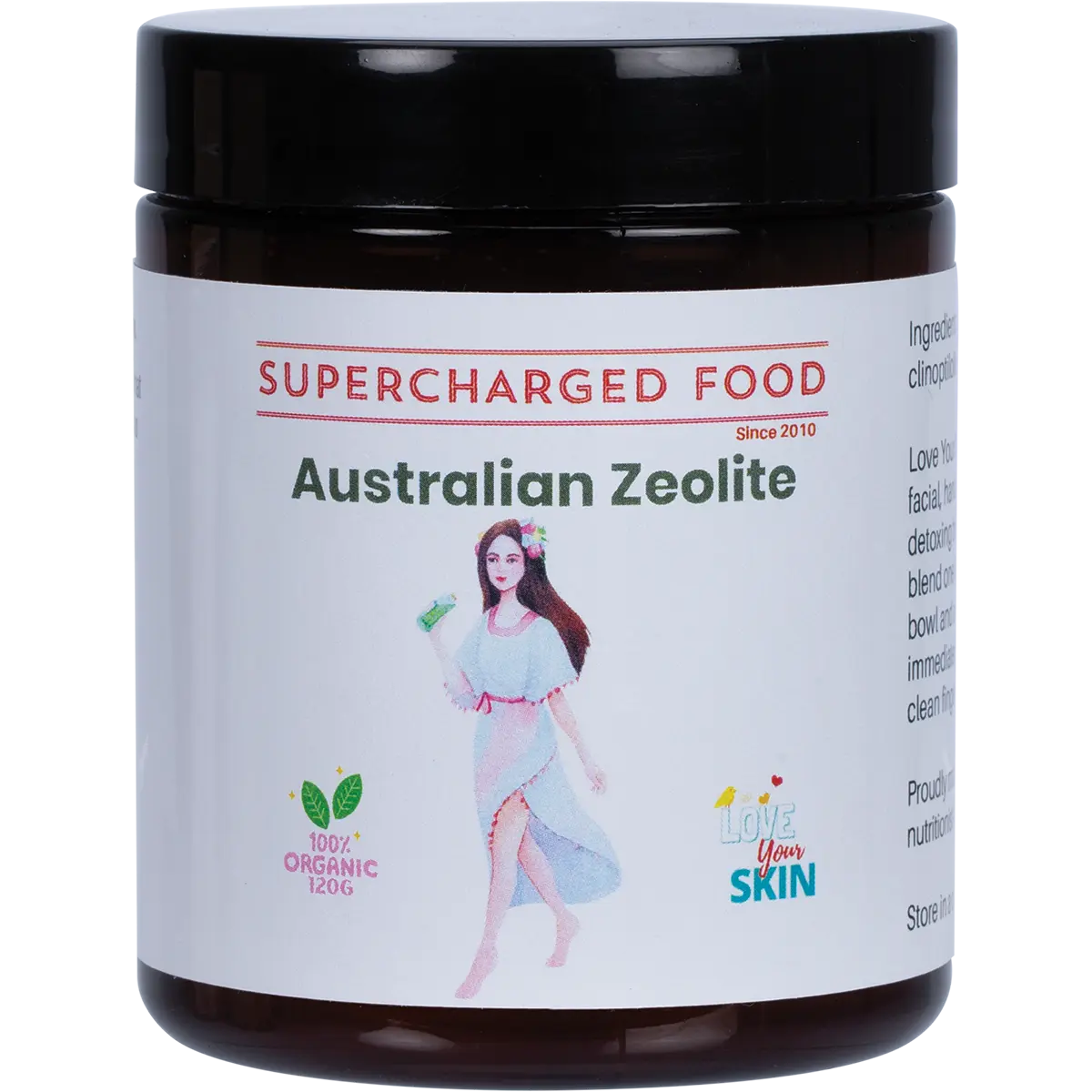 Supercharged Food Australian Zeolite Powder 120g