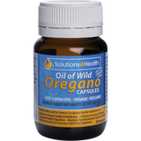 Solutions 4 Health Oil of Wild Oregano VegeCaps 30 Caps