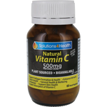 Solutions 4 Health Natural Vitamin C 60 Caps