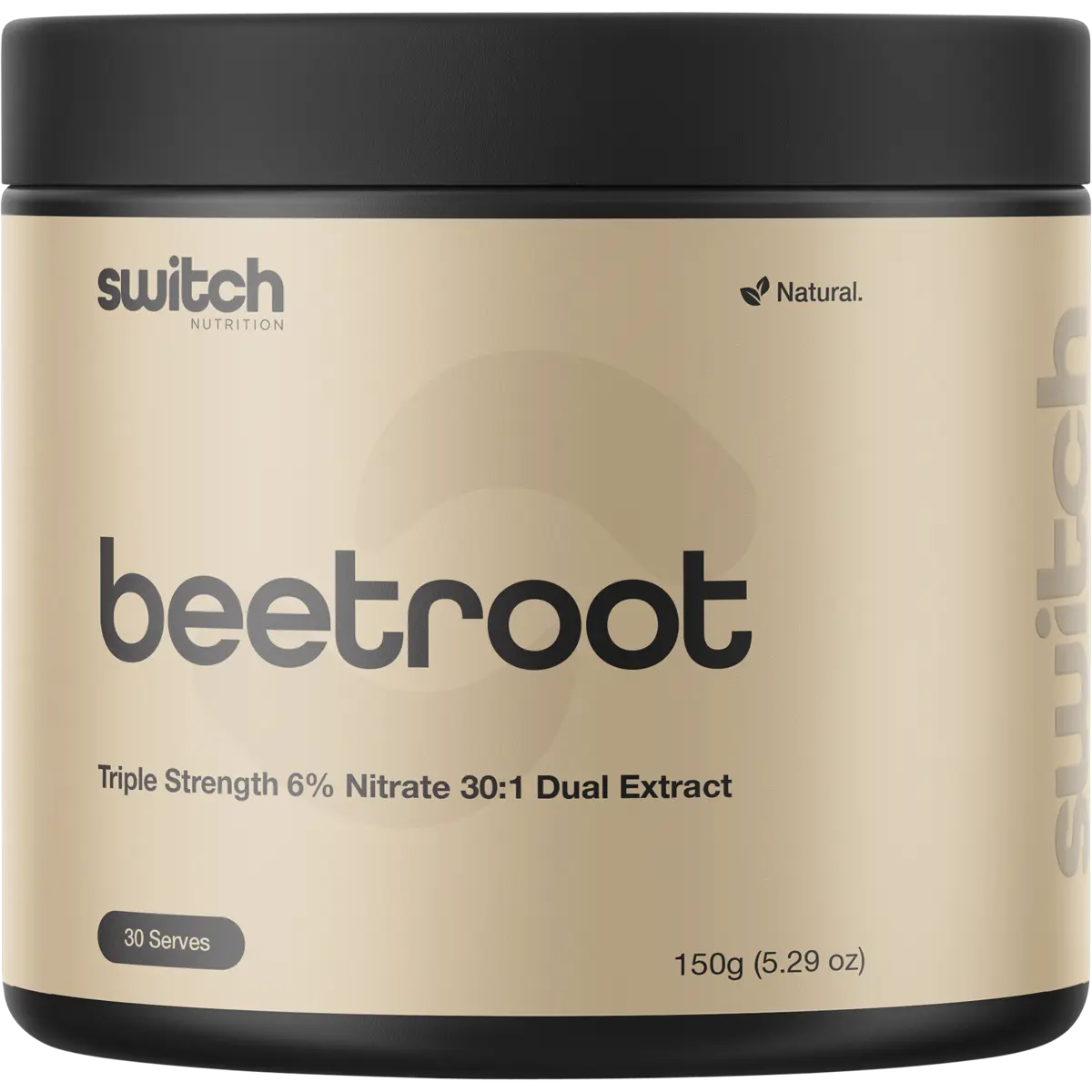 Switch Nutrition Beetroot Triple Strength 6% Nitrate 30:1 Dual Extract 150g