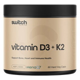 Switch Nutrition Vitamin D3 + K2 60 Caps
