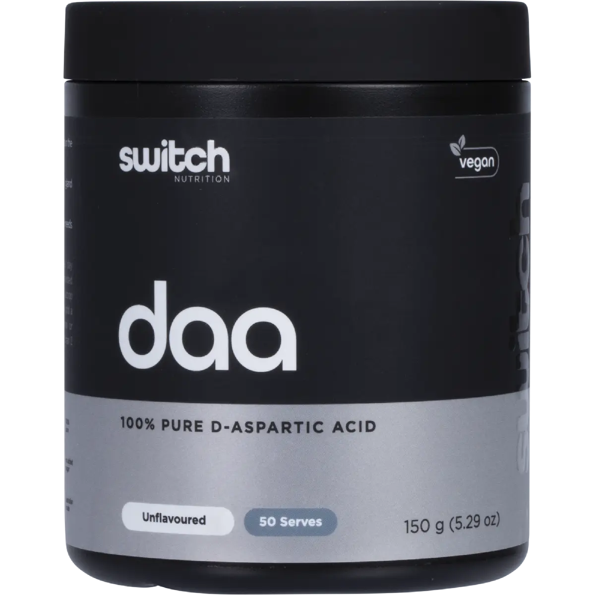 Switch Nutrition DAA 100% Pure D-Aspartic Acid Unflavoured 150g