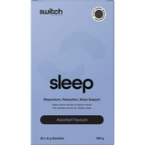 Switch Nutrition Sleep Magnesium Sachets Assorted Flavours 20x8g