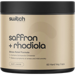 Switch Nutrition Saffron + Rhodiola Stress Relief 60 Caps