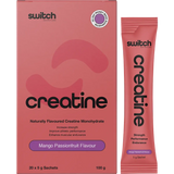 Switch Nutrition Creatine Monohydrate Mango Passionfruit 20x5g Sachets