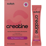 Switch Nutrition Creatine Monohydrate Red Raspberry 20x5g Sachets