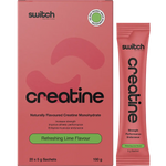 Switch Nutrition Creatine Monohydrate Refreshing Lime 20x5g Sachets