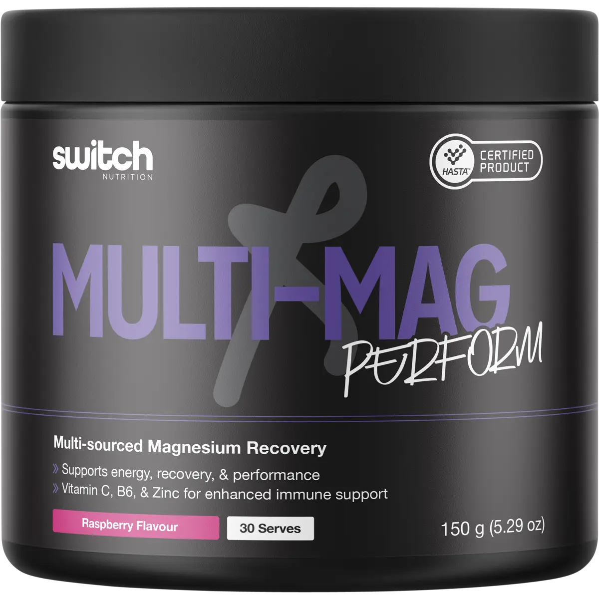 Switch Nutrition Perform Hasta Multi-Mag Raspberry 150g