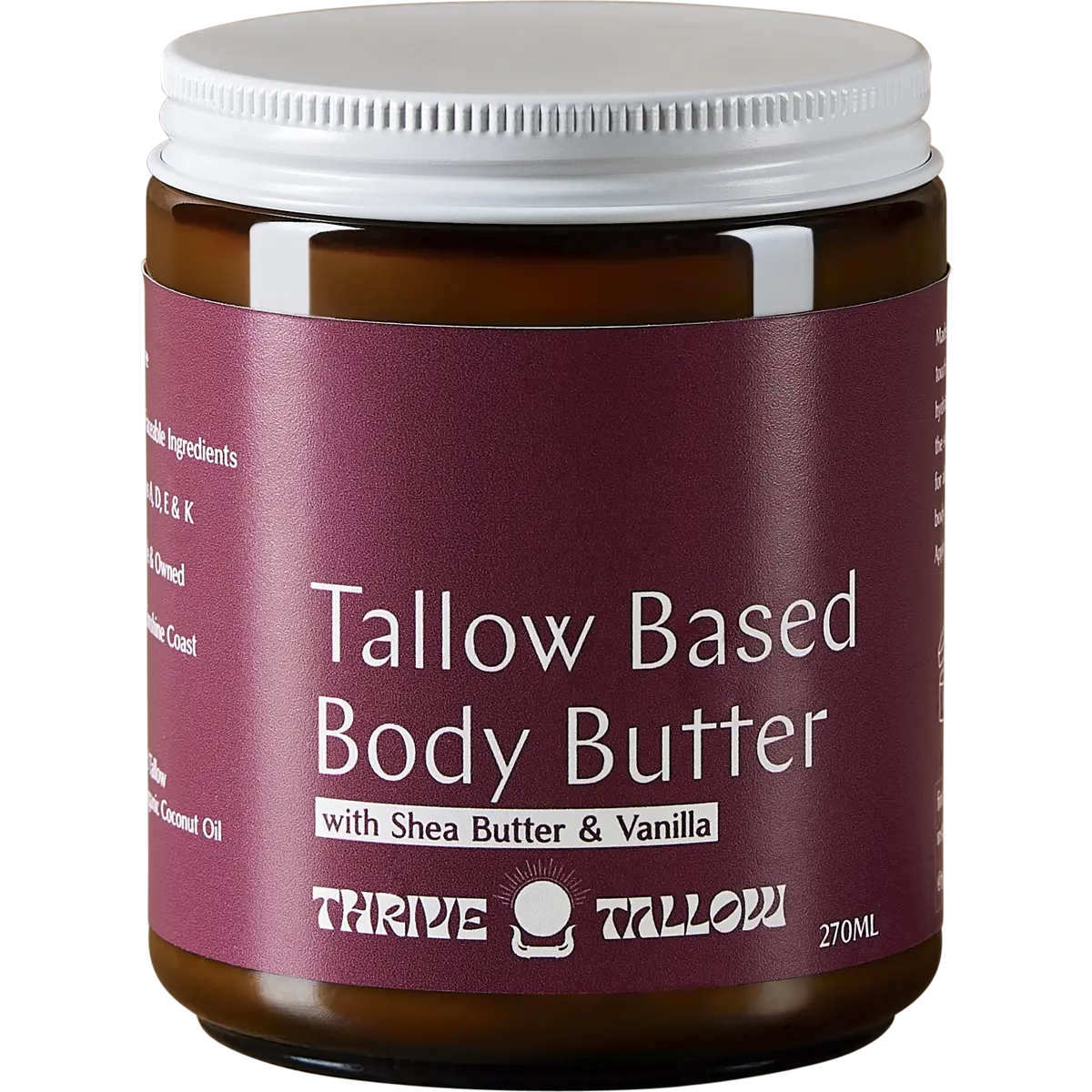 Thrive Tallow Tallow Based Body Butter 270ml