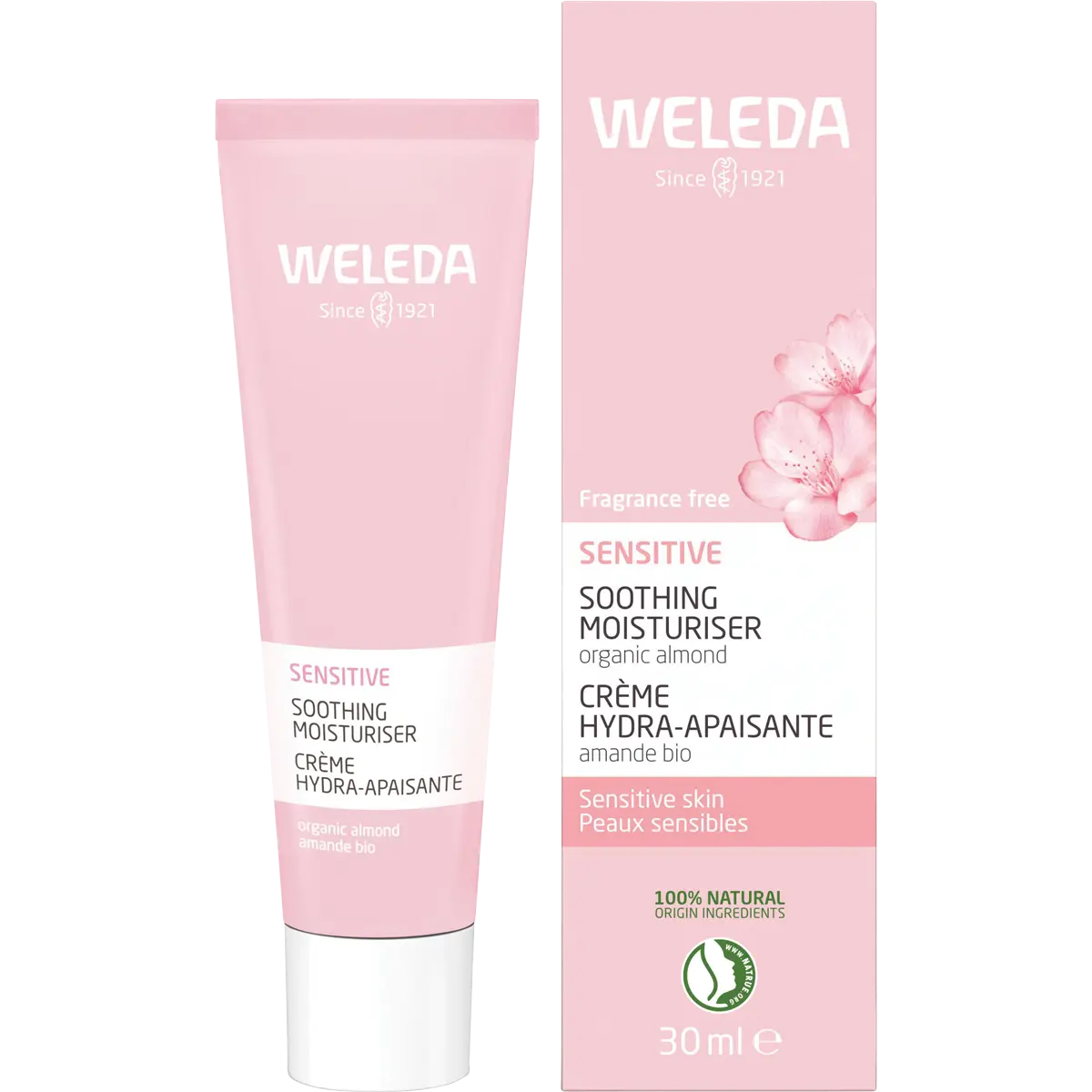 Weleda Sensitive Soothing Moisturiser Almond 30ml