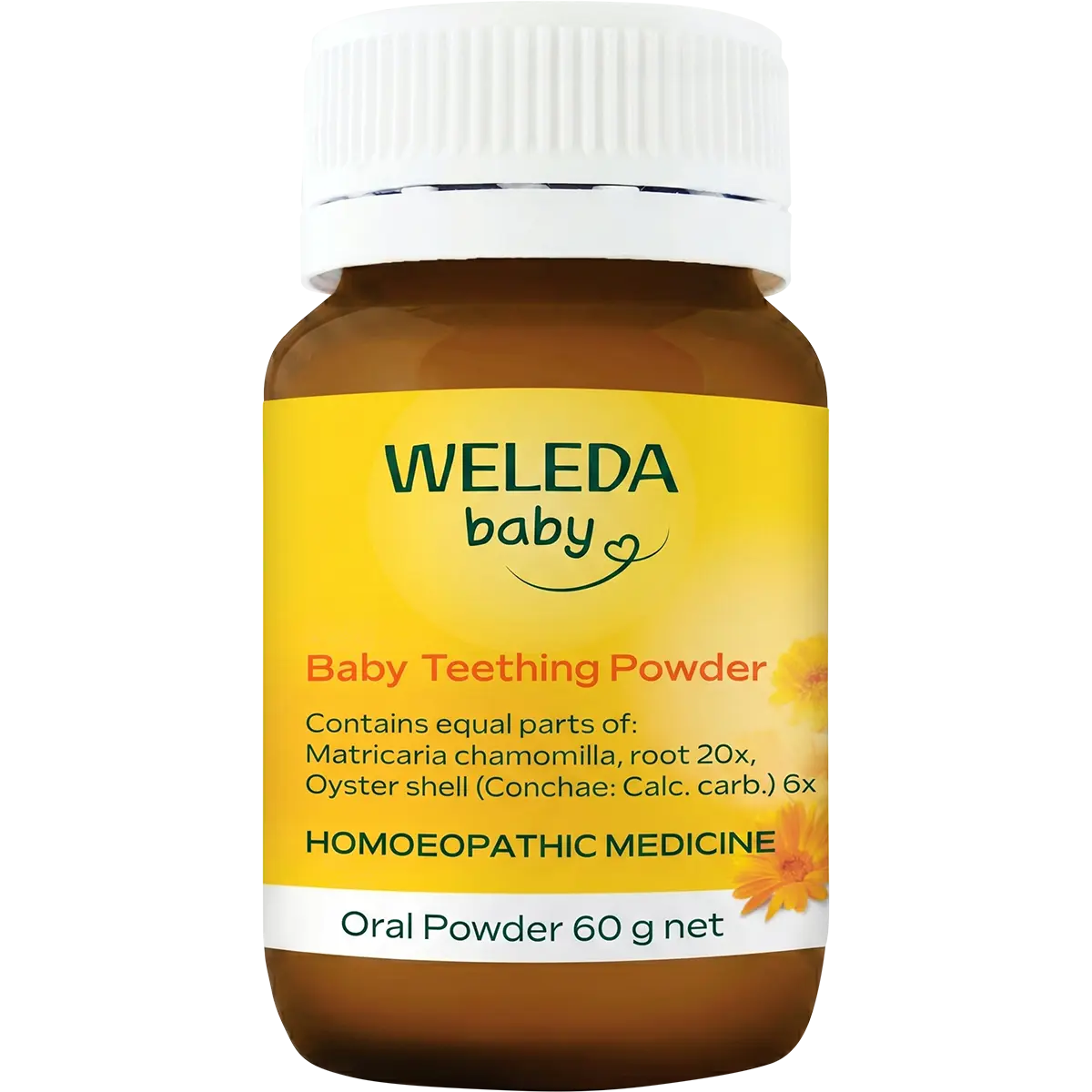 Weleda Baby Teething Oral Powder 60g