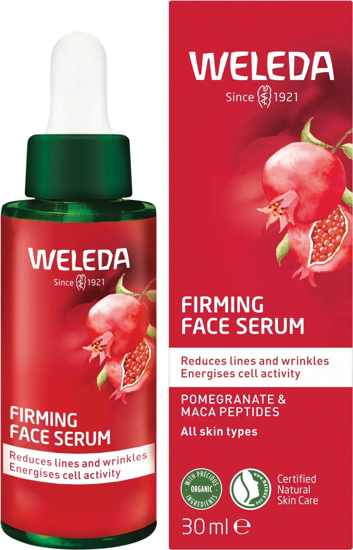 Weleda Firming Face Serum Pomegranate & Maca Peptides 30ml