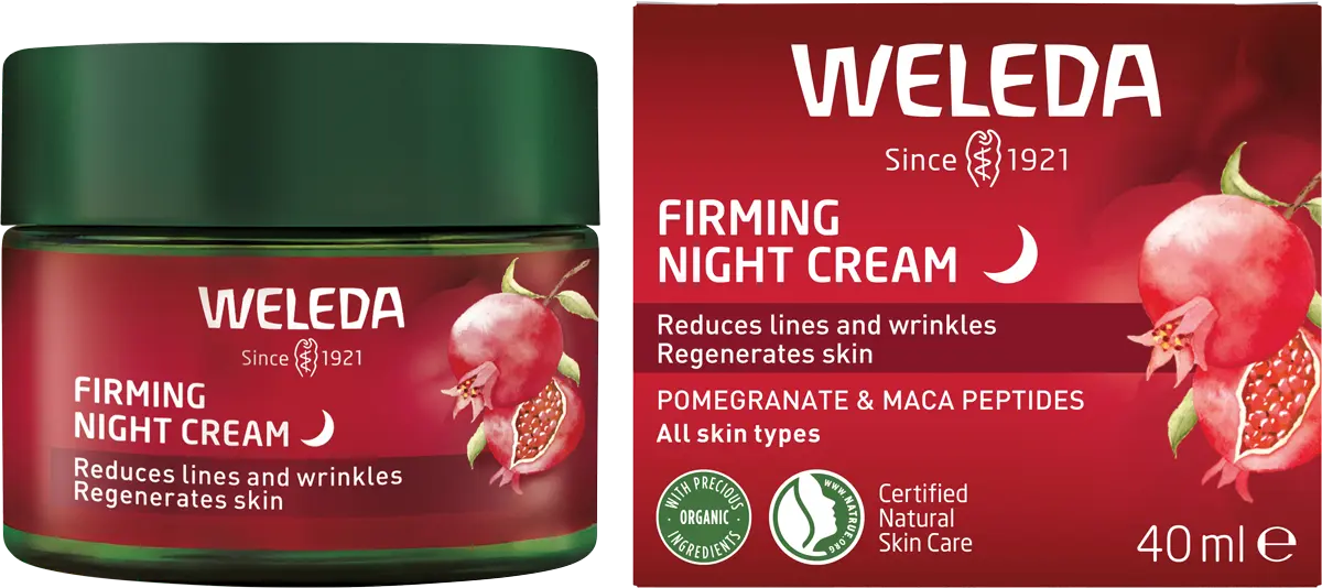 Weleda Firming Night Cream Pomegranate & Maca Peptides 40ml