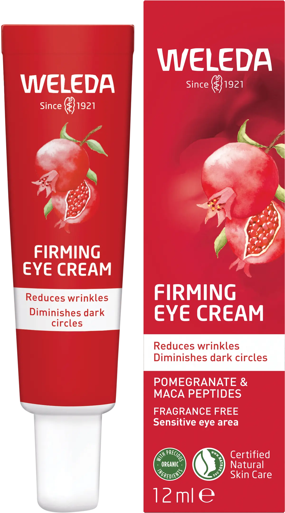 Weleda Firming Eye Cream Pomegranate & Maca Peptides 12ml