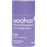 Woohoo Body Natural Deodorant Stick Pop Extra Strength (Anti-Chafe) 60g