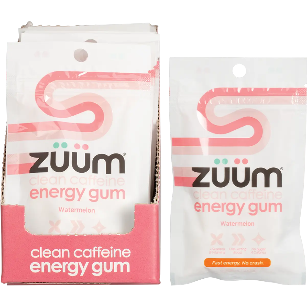 Zuum Energy Gum Watermelon 16x10pcs