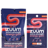 Zuum Energy Gum Extra Strength Sport Strawberry Hasta 16x10pcs