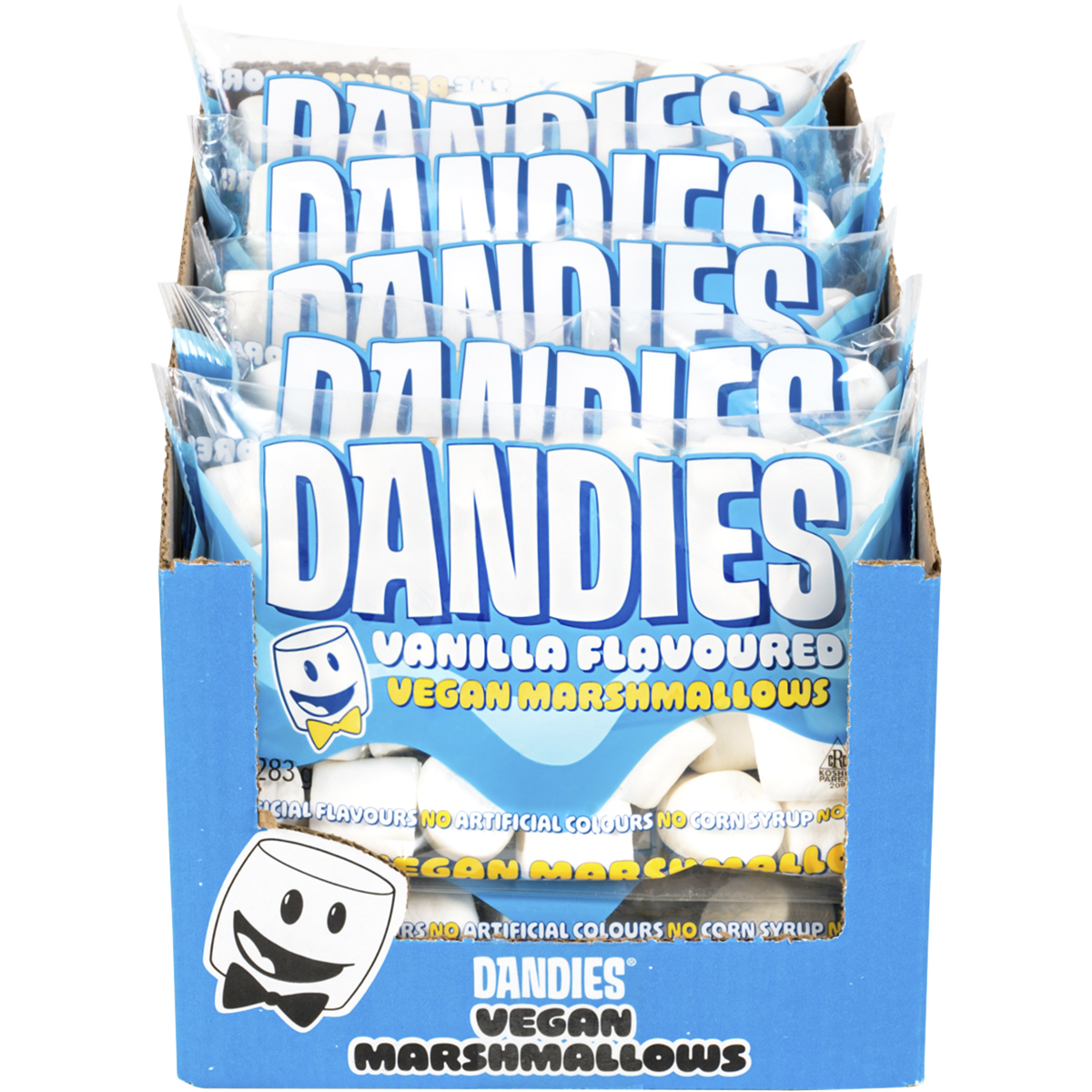 Dandies Vegan Vanilla Marshmallows Regular Size display image
