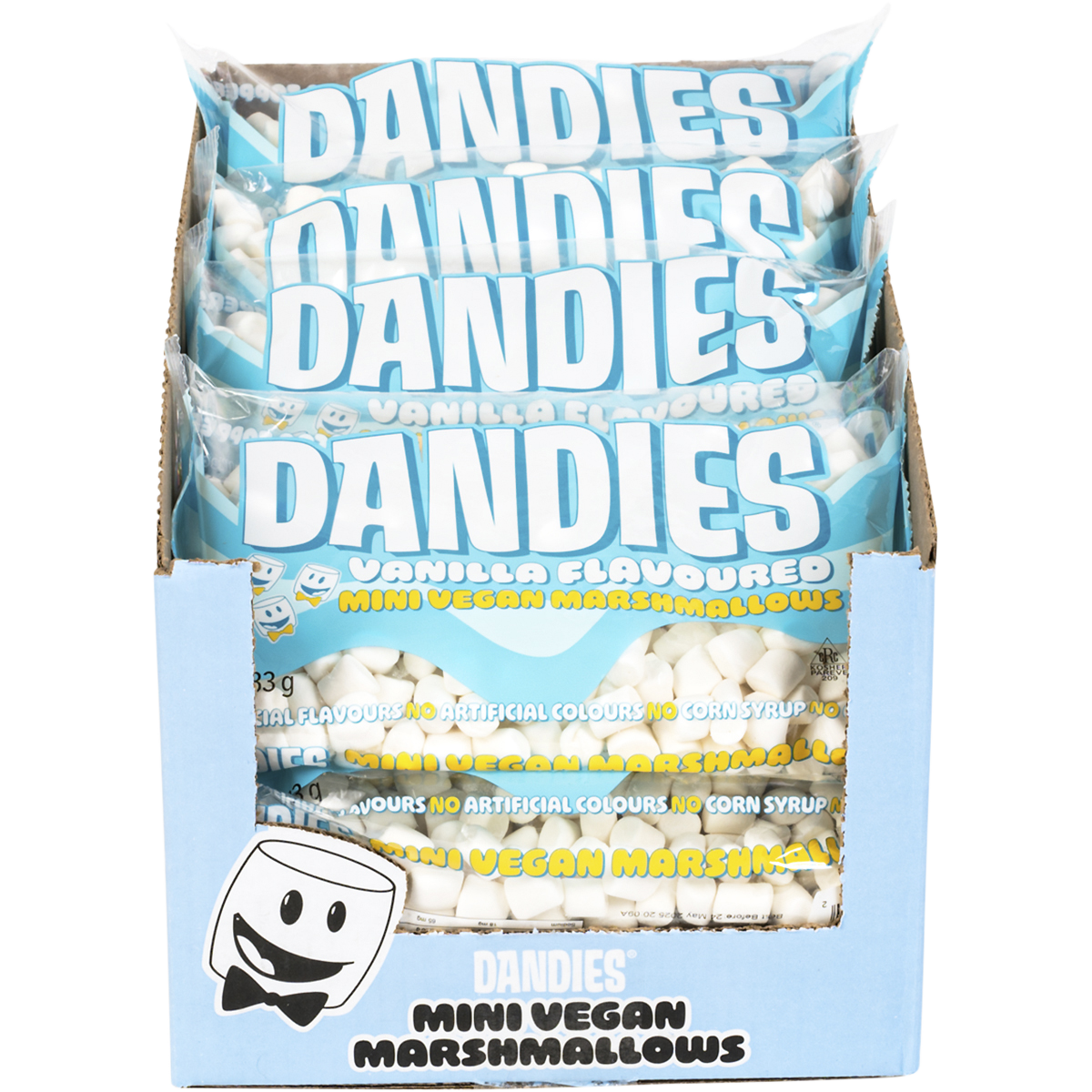 Dandies Vegan Vanilla Marshmallows Mini Size 283g display image
