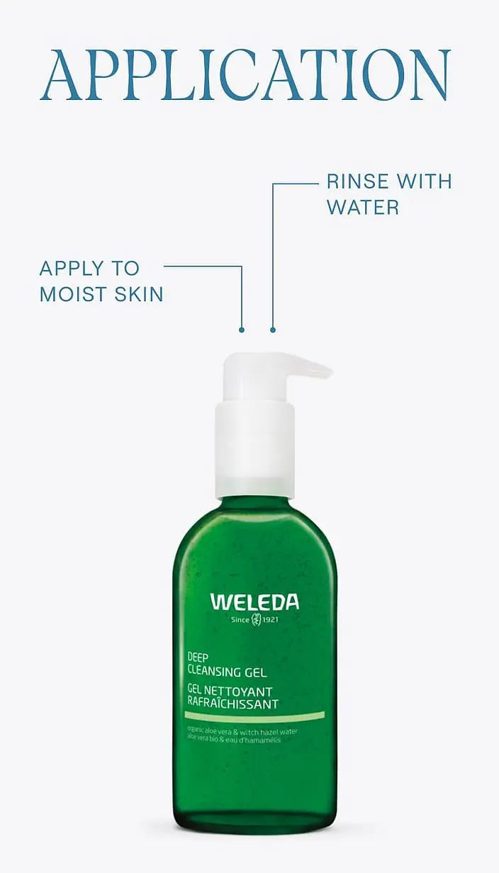 Weleda Deep Cleansing Gel 150ml lifestyle