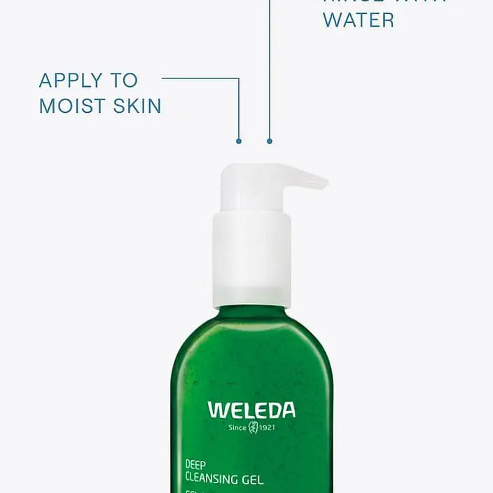 Weleda Deep Cleansing Gel 150ml lifestyle