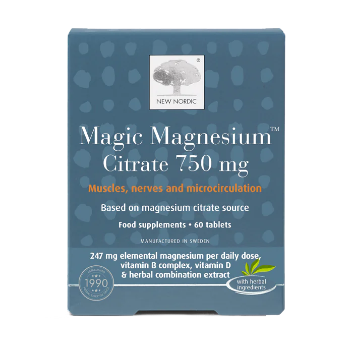 New Nordic Magic Magnesium™ Citrate 750 mg 60t
