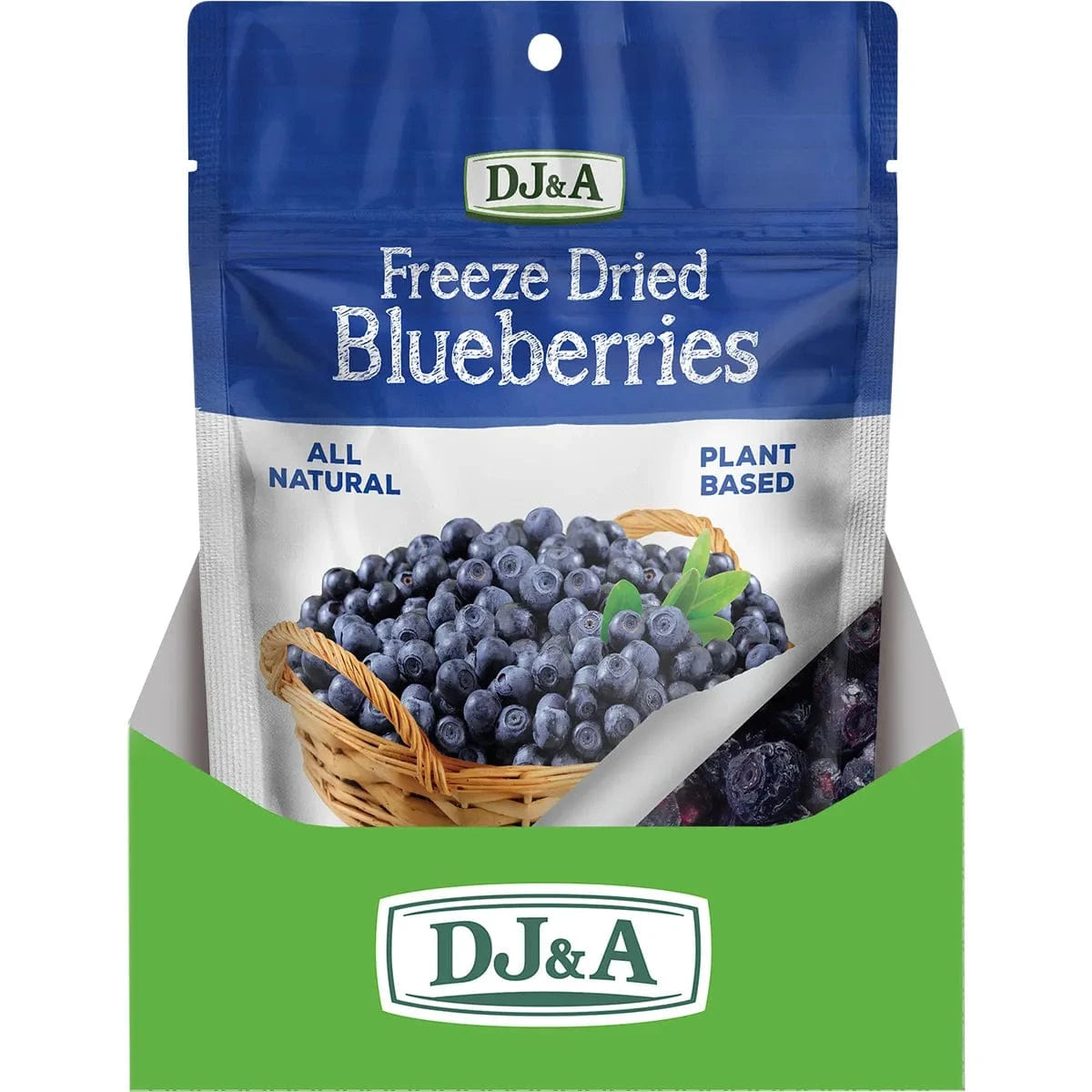 DJ&A Snack Foods DJ&A Freeze Dried Blueberries 10x25g
