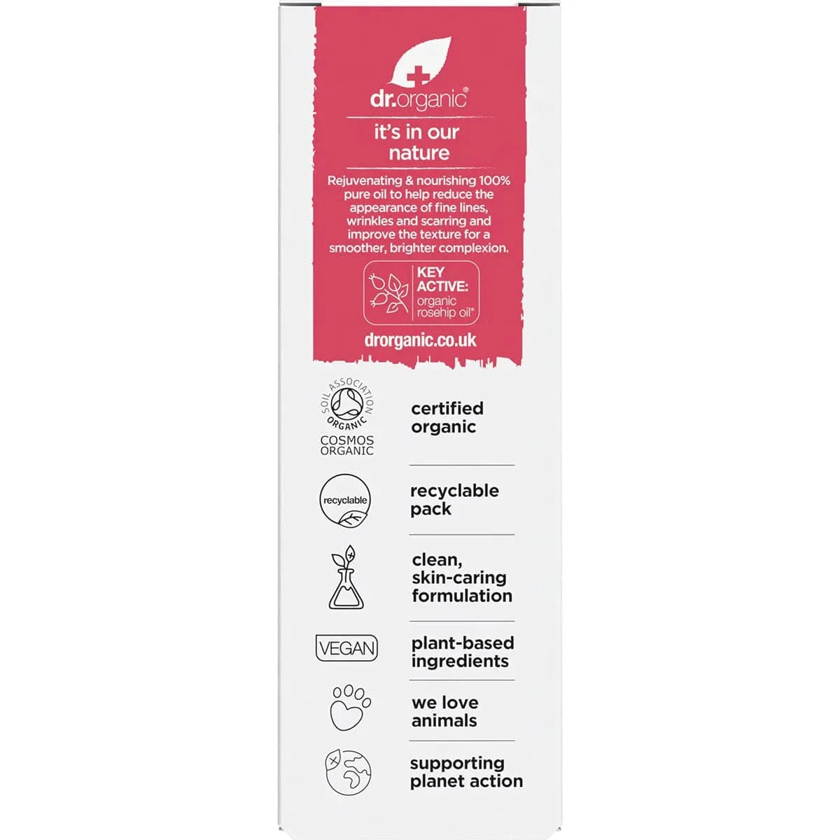 Dr. Organic Skin Care Dr. Organic Rosehip Oil 100% Pure 50ml